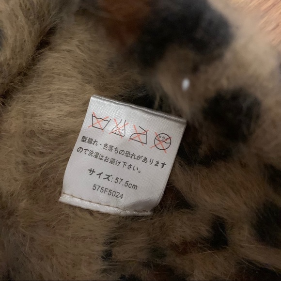 Topshop fuzzy leopard hat - Picture 4 of 5